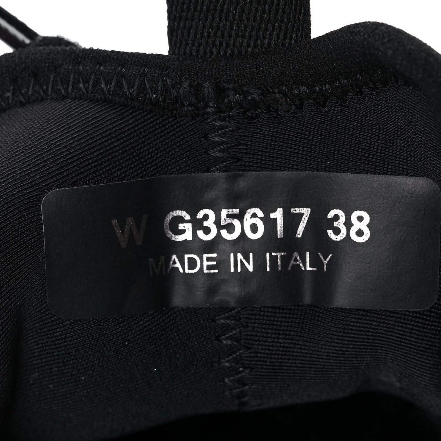 Velvet Calfskin Mixed Fibers CC Sneakers 38 Black