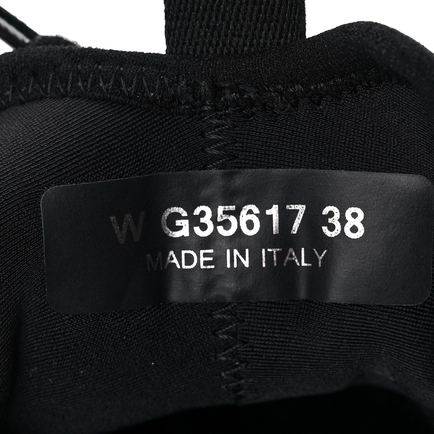 Chanel Velvet Calfskin Mixed Fibers CC Sneakers 38 Black 8 of 9