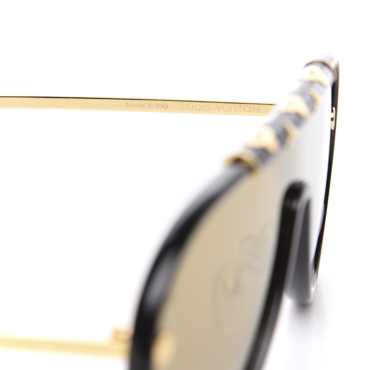 Louis Vuitton Acetate Mascot Sunglasses Z1059W Black 6 of 8