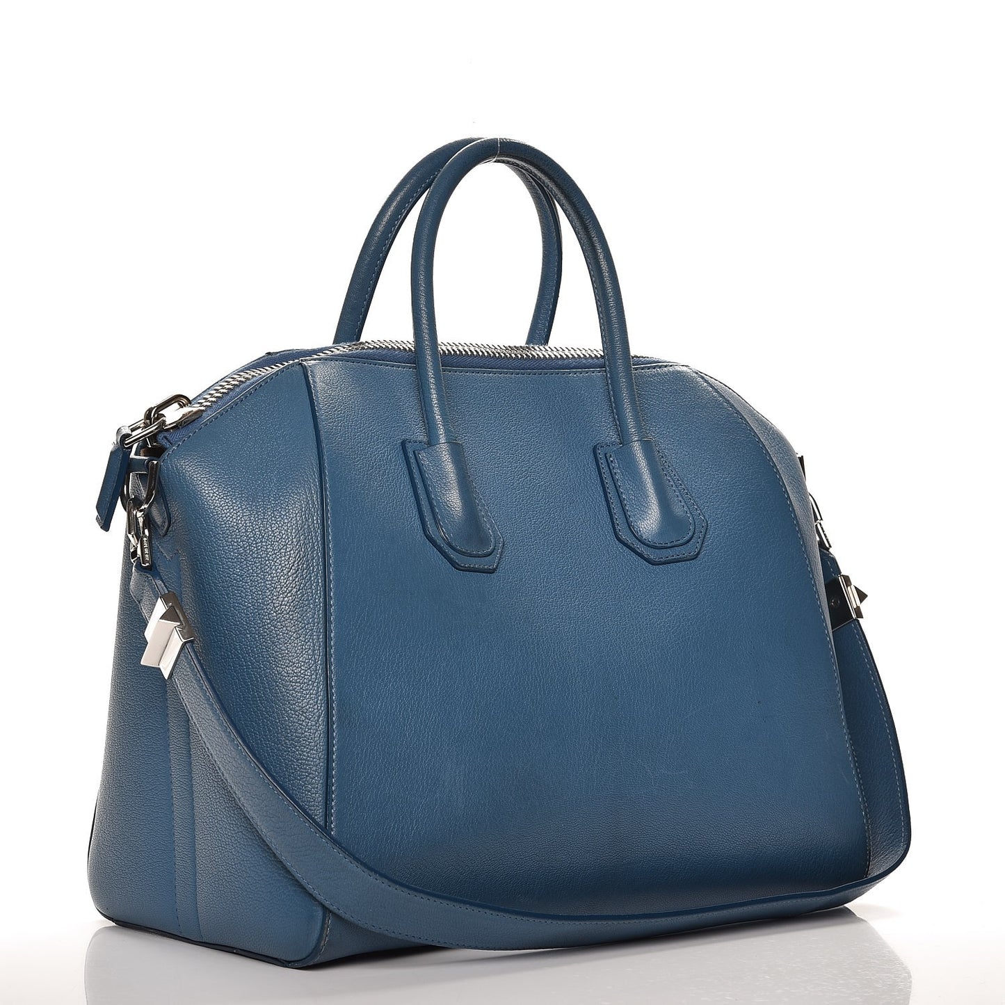 Sugar Goatskin Medium Antigona Medium Blue