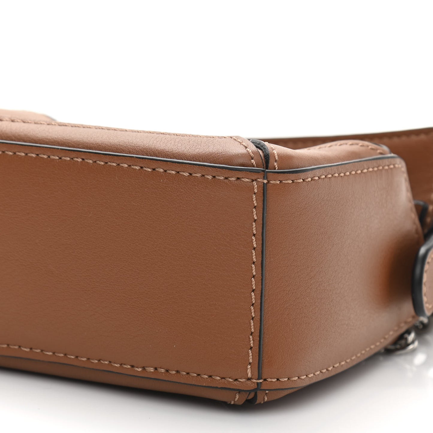 Calfskin Nano Puzzle Bag Tan