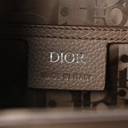 Christian Dior Grained Calfskin Hit The Road Bag Brown 6 of 10