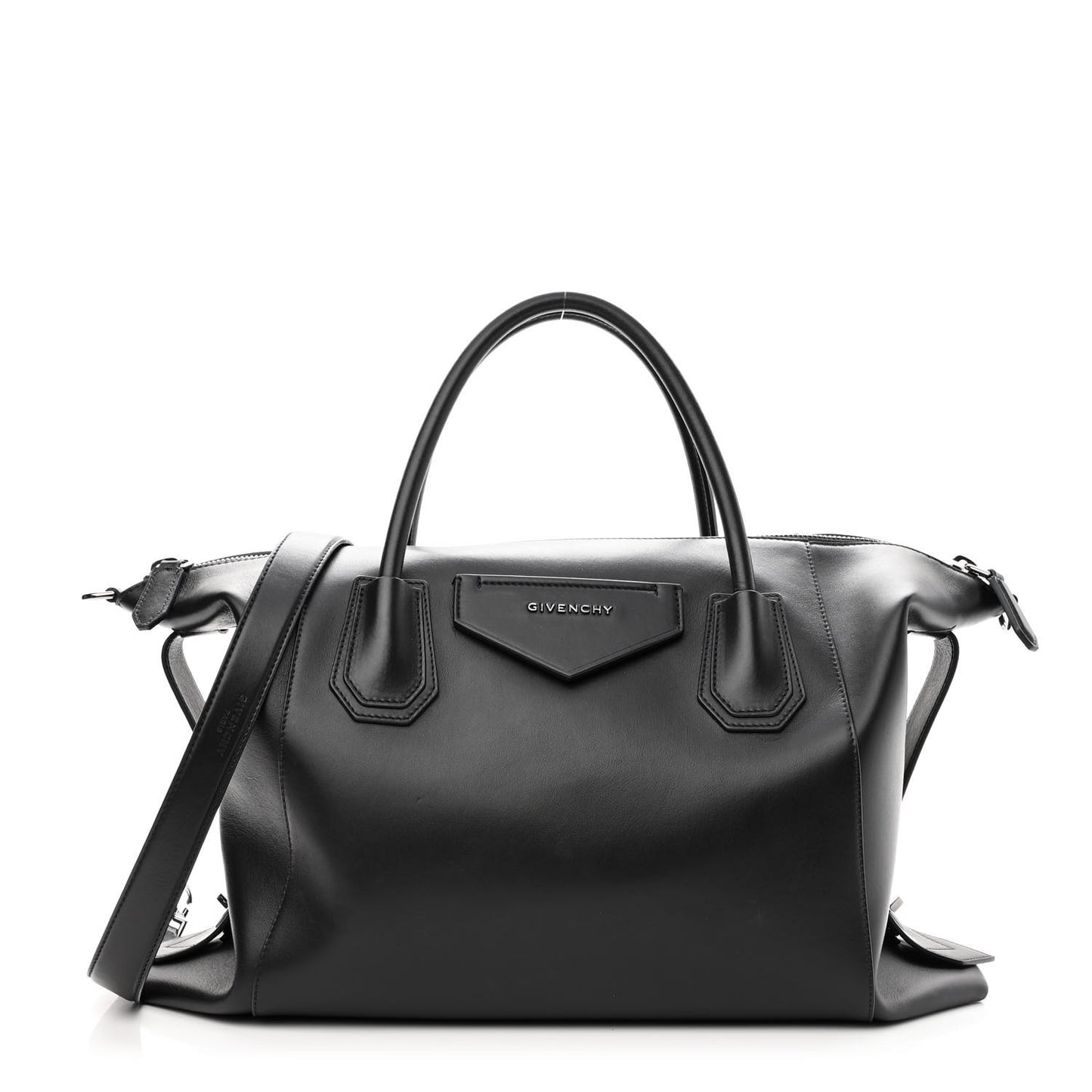 Smooth Calfskin Medium Soft Antigona Black