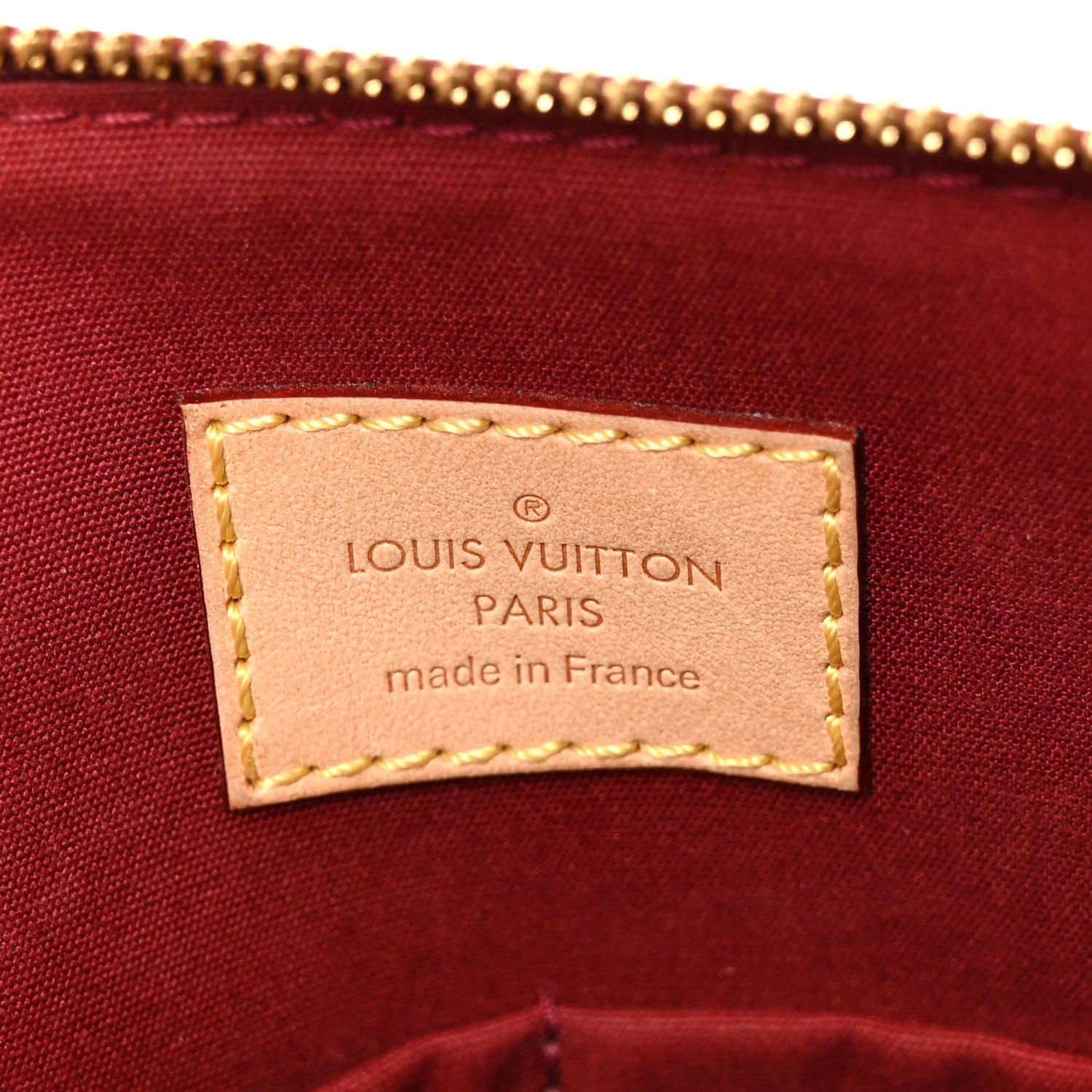 Louis Vuitton Vernis Alma PM Rouge Fauviste 6 of 11