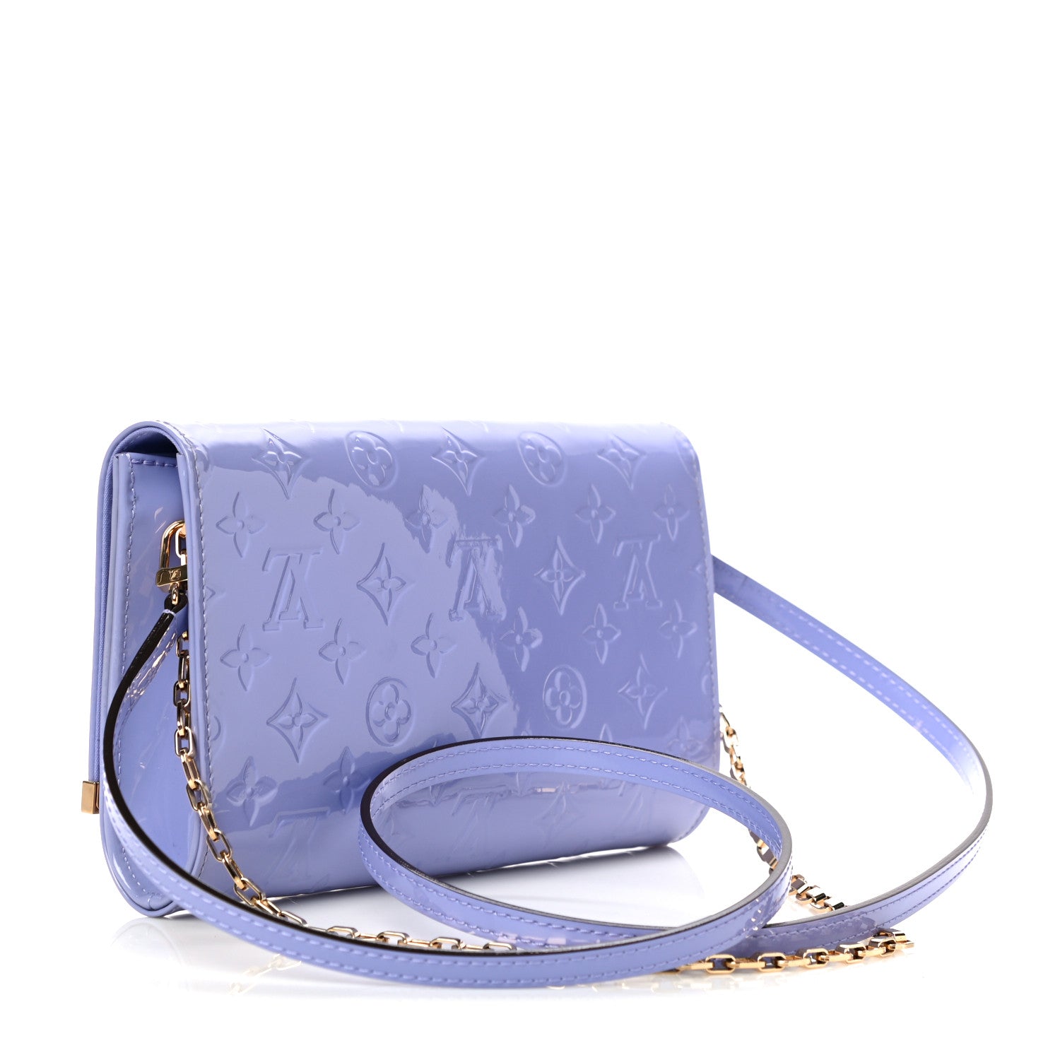 Louis Vuitton Vernis Ana Clutch Lilac 4 of 11