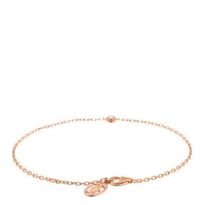 Cartier 18K Pink Gold Diamond SM D'Amour Bracelet 2 of 3