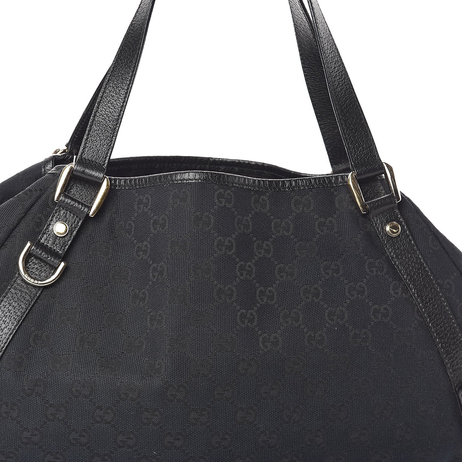 Gucci Monogram Medium Abbey Shoulder Bag Black 7 of 9