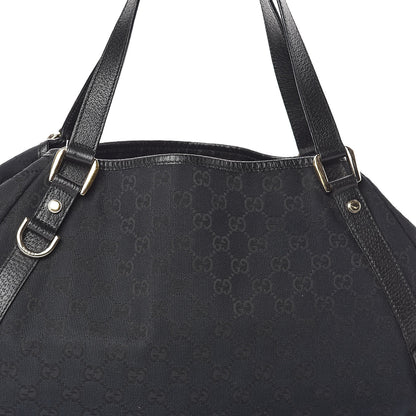 Gucci Monogram Medium Abbey Shoulder Bag Black 7 of 9