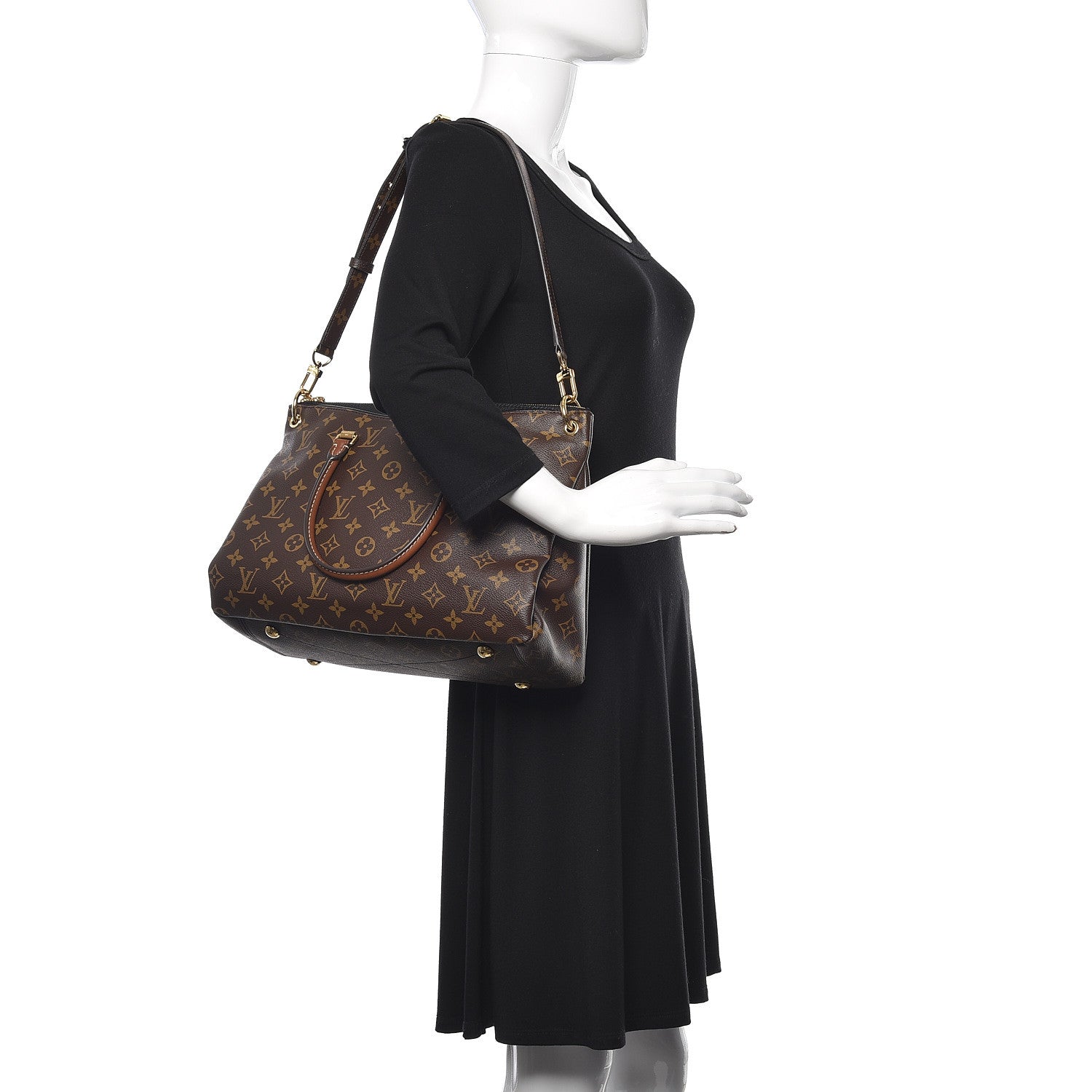 Louis Vuitton Monogram Pallas Black 2 of 9