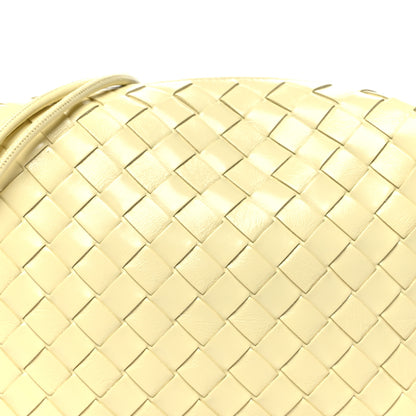 Bottega Veneta Polished Nappa Intrecciato Knot Small Loop Camera Bag Zest Washed 7 of 10