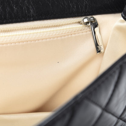 Chanel Lambskin East West Mademoiselle Flap Black 7 of 12