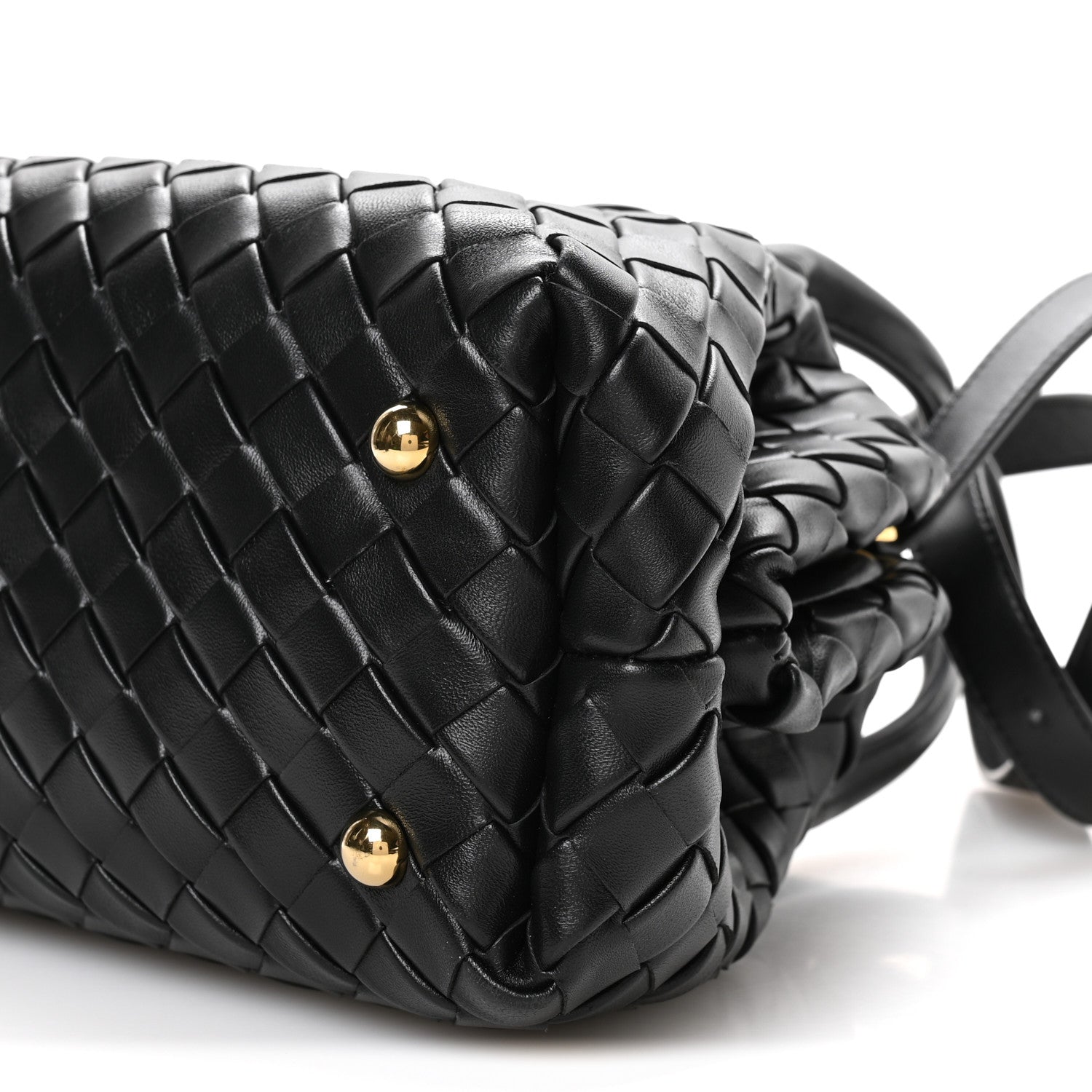 Bottega Veneta Nappa Intrecciato Teen The Lauren 1980 Bauletto Black 10 of 12