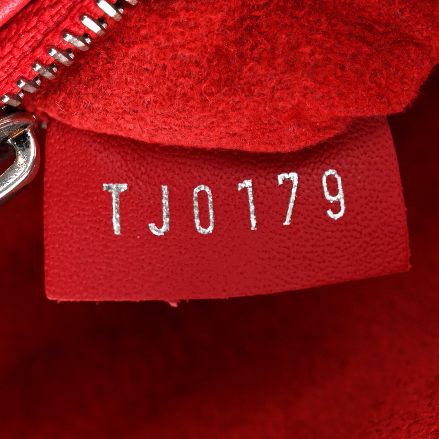 Louis Vuitton Calfskin New Wave Chain Pochette Scarlet 7 of 10