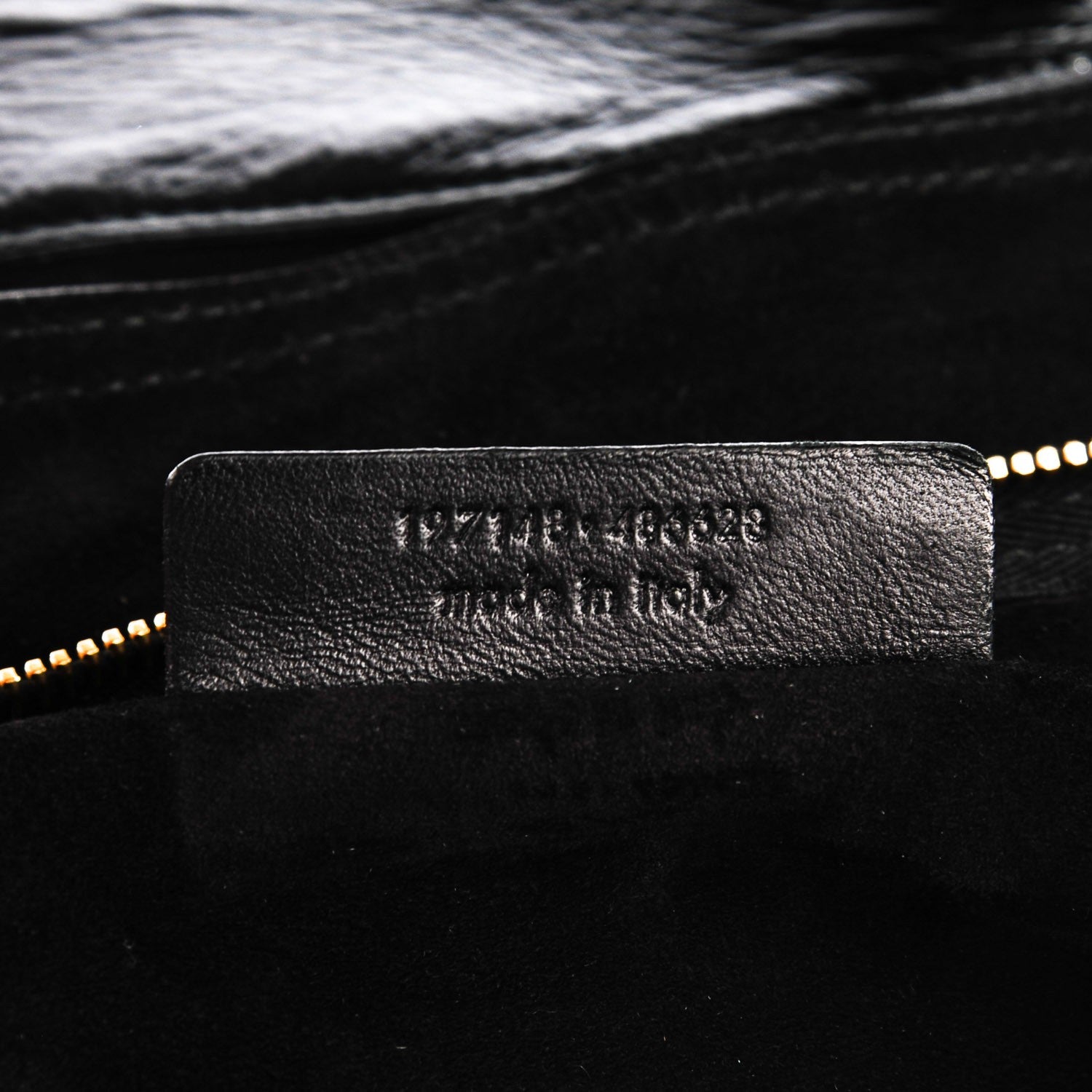 Saint Laurent Patent Large Muse Two Tote Black 6 of 7