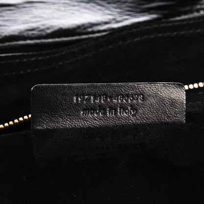 Saint Laurent Patent Large Muse Two Tote Black 6 of 7