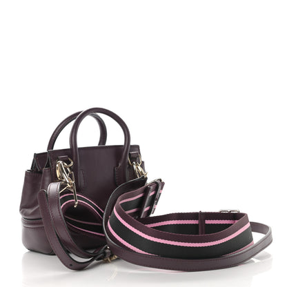 Versace Calfskin Small Palazzo Empire Bag Burgundy 2 of 18
