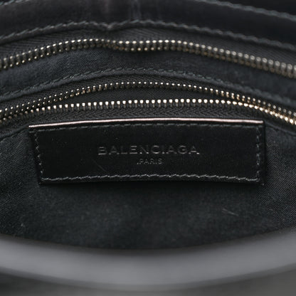 Balenciaga Smooth Calfskin Metallic Patent Giant 12 Silver Hardware City Black Gris 5 of 14