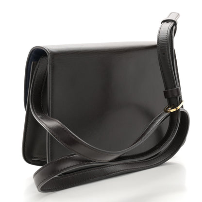 The Row Sleek Calfskin The Sofia 8.75 Crossbody Dark Brown 3 of 12