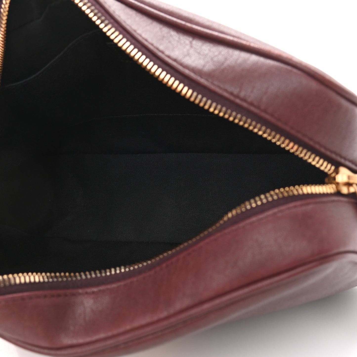 Lambskin Monogram Lou Camera Bag Burgundy