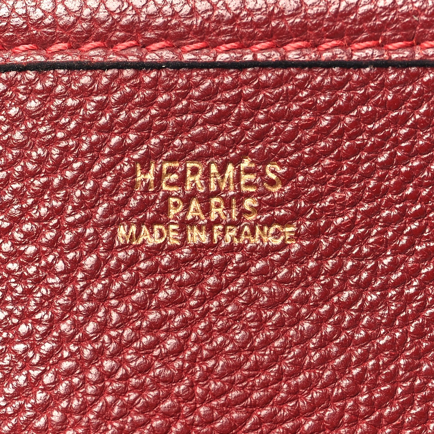 Hermes Togo Evelyne PM Rouge 6 of 9