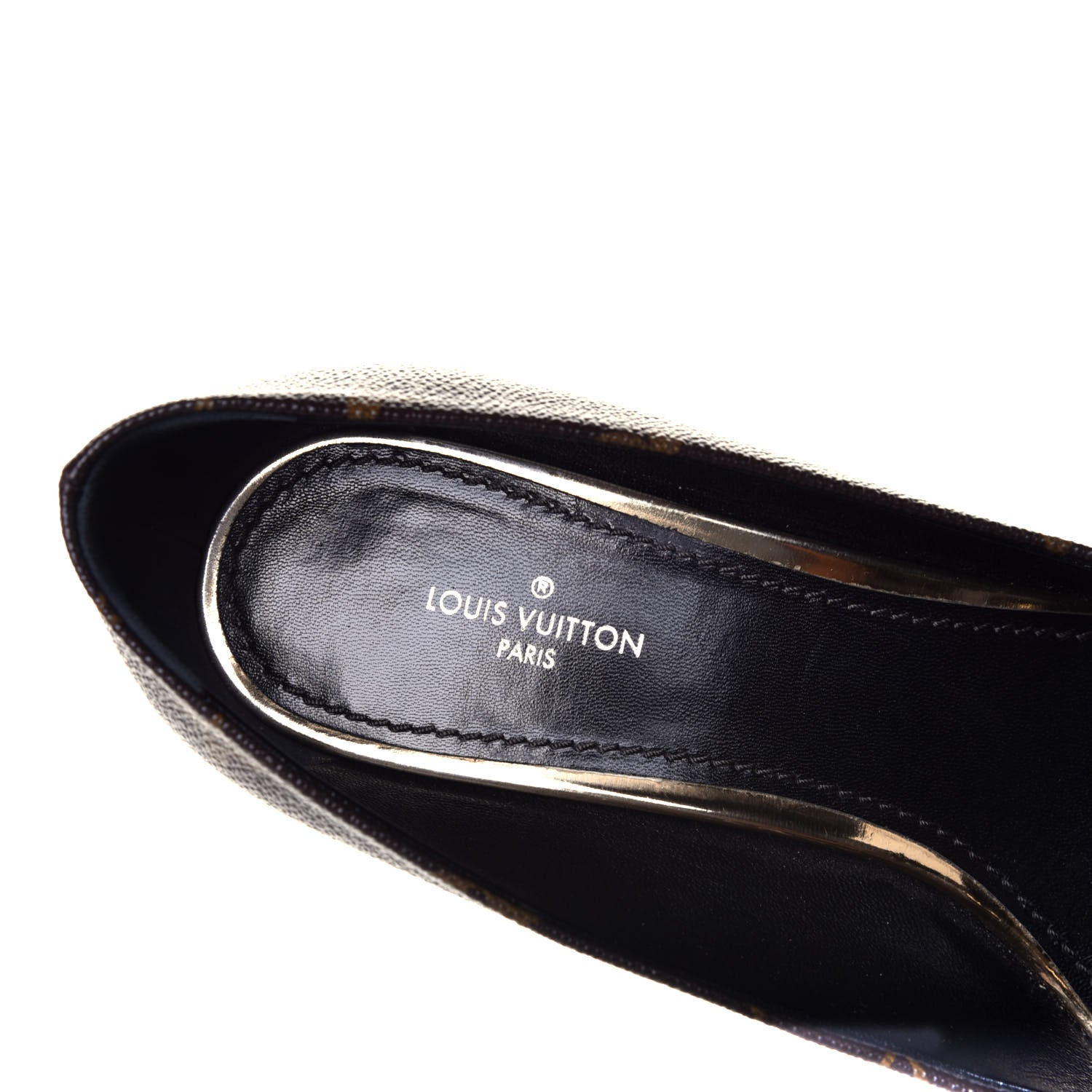 Louis Vuitton Monogram Madeleine Pumps 38 8 of 10