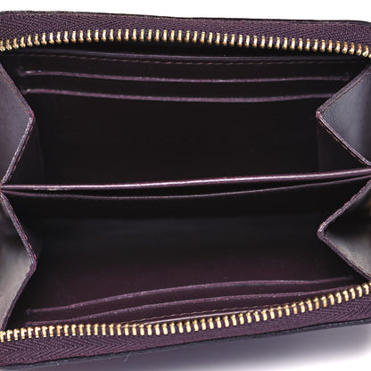 Louis Vuitton Vernis Rayures Zippy Coin Purse Amarante 5 of 7