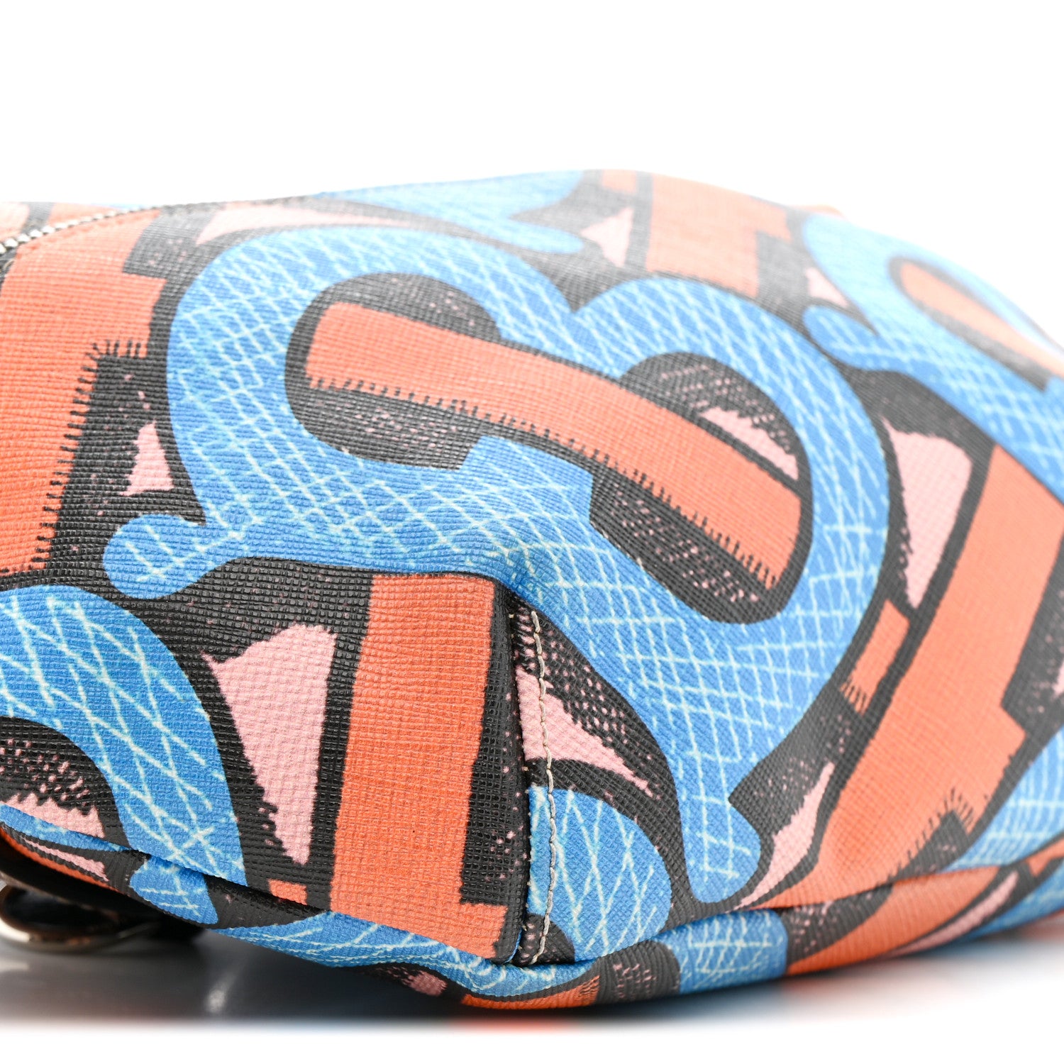 Burberry E-Canvas Logo Sonny Bum Bag Bright Cobalt 8 of 11