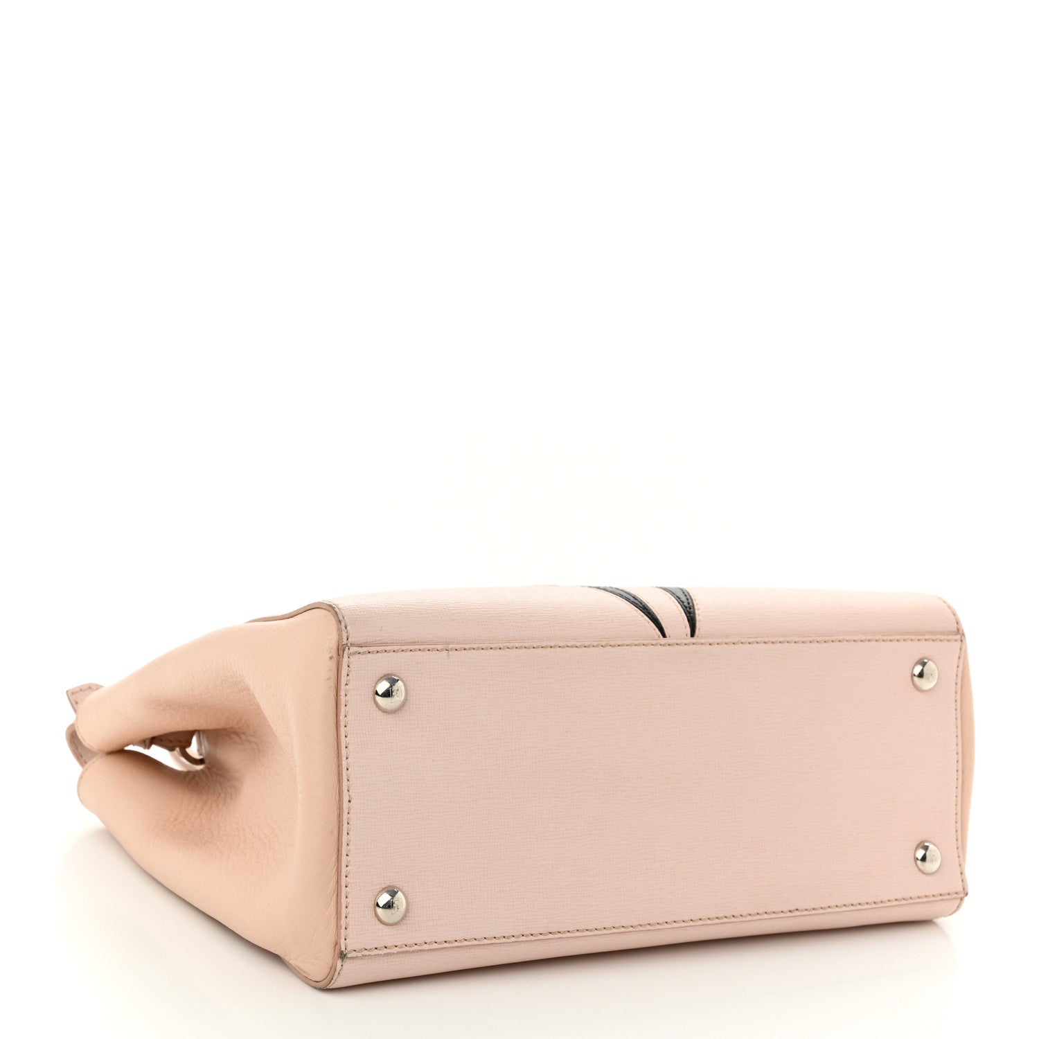 Fendi Vitello Elite Monster Petite 2Jours Tote Rosa Plaster 4 of 15