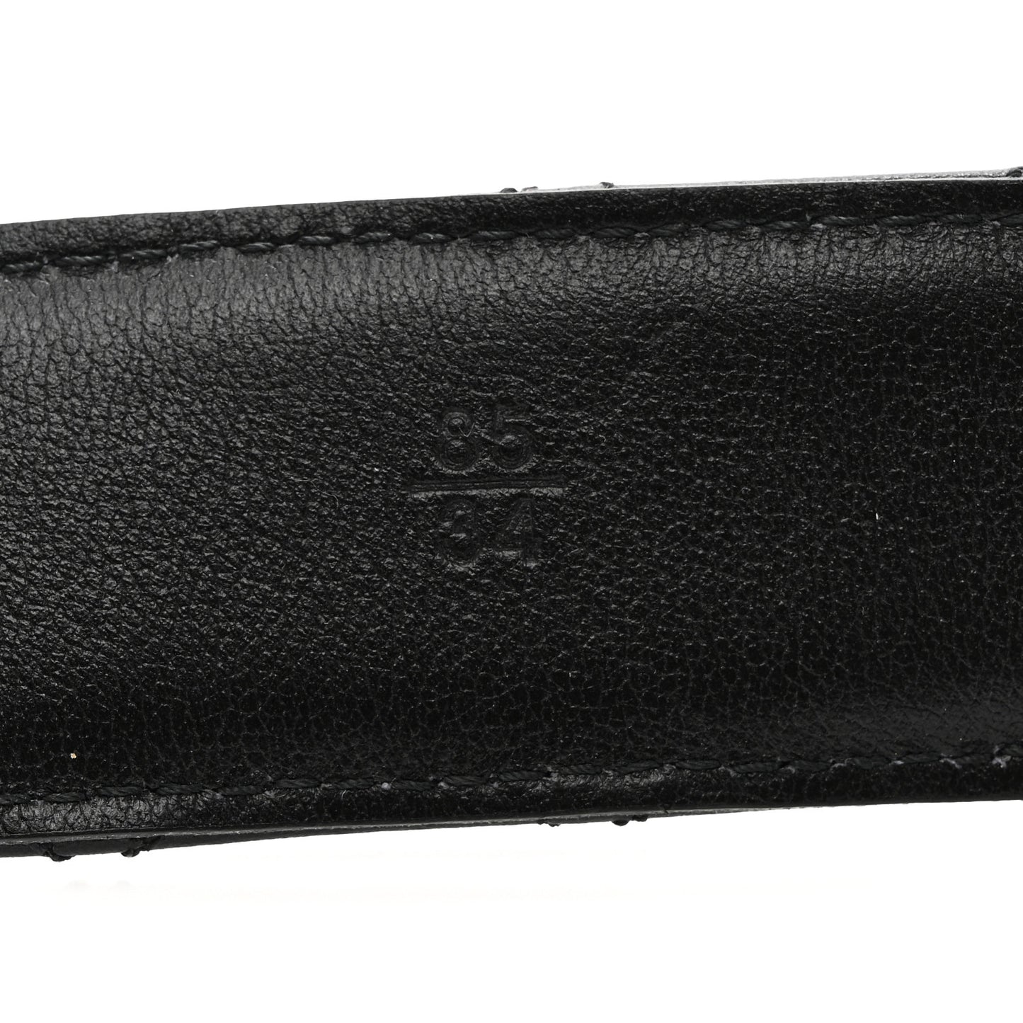 Calfskin Quilted CC Chain Belt 85 34 Black