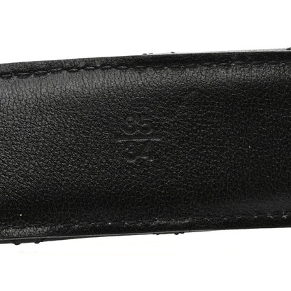 Chanel Calfskin Quilted CC Chain Belt 85 34 Black 4 of 8