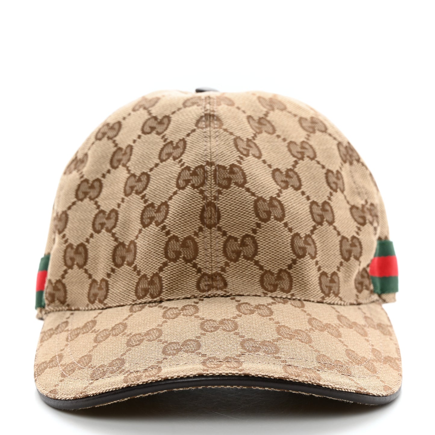 Monogram Web Baseball Hat M Beige Cocoa