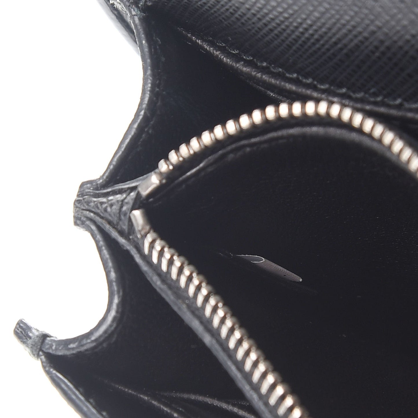 Saffiano Lux Flap Crossbody Nero Black