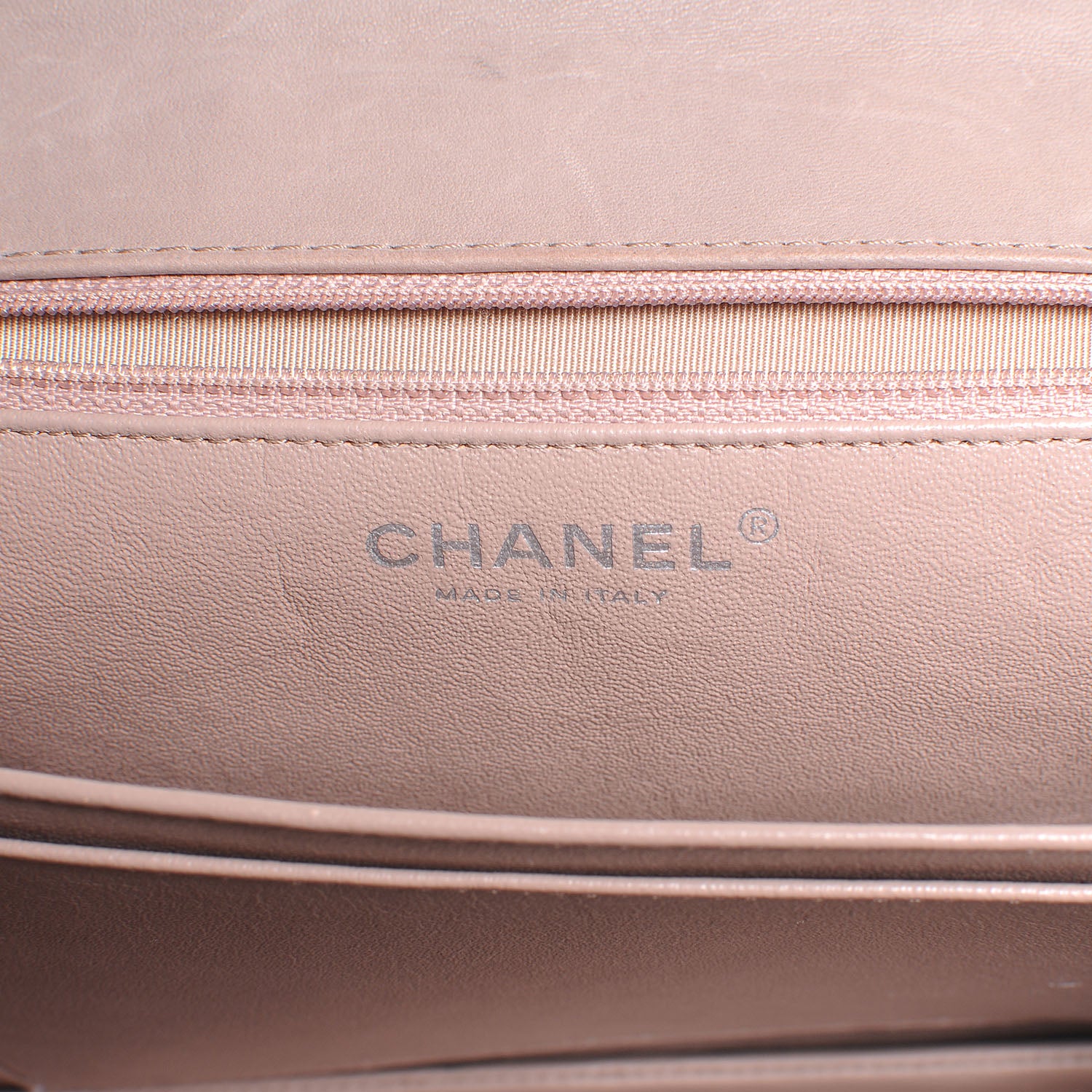 Chanel Lambskin Quilted Large Boy Flap Beige 6 of 7