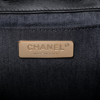 Chanel Lambskin CC Mania Backpack Black 6 of 13