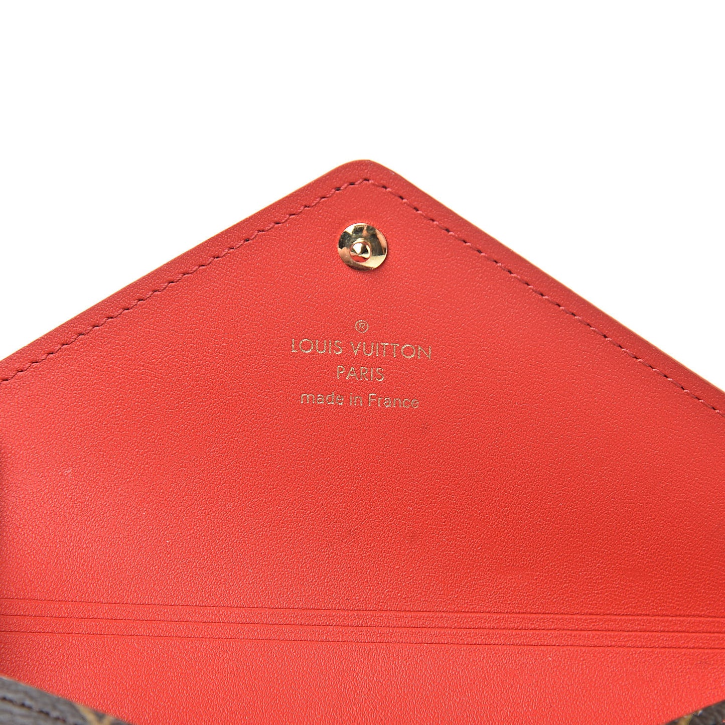 Monogram Medium Kirigami Pochette Insert Coquelicot