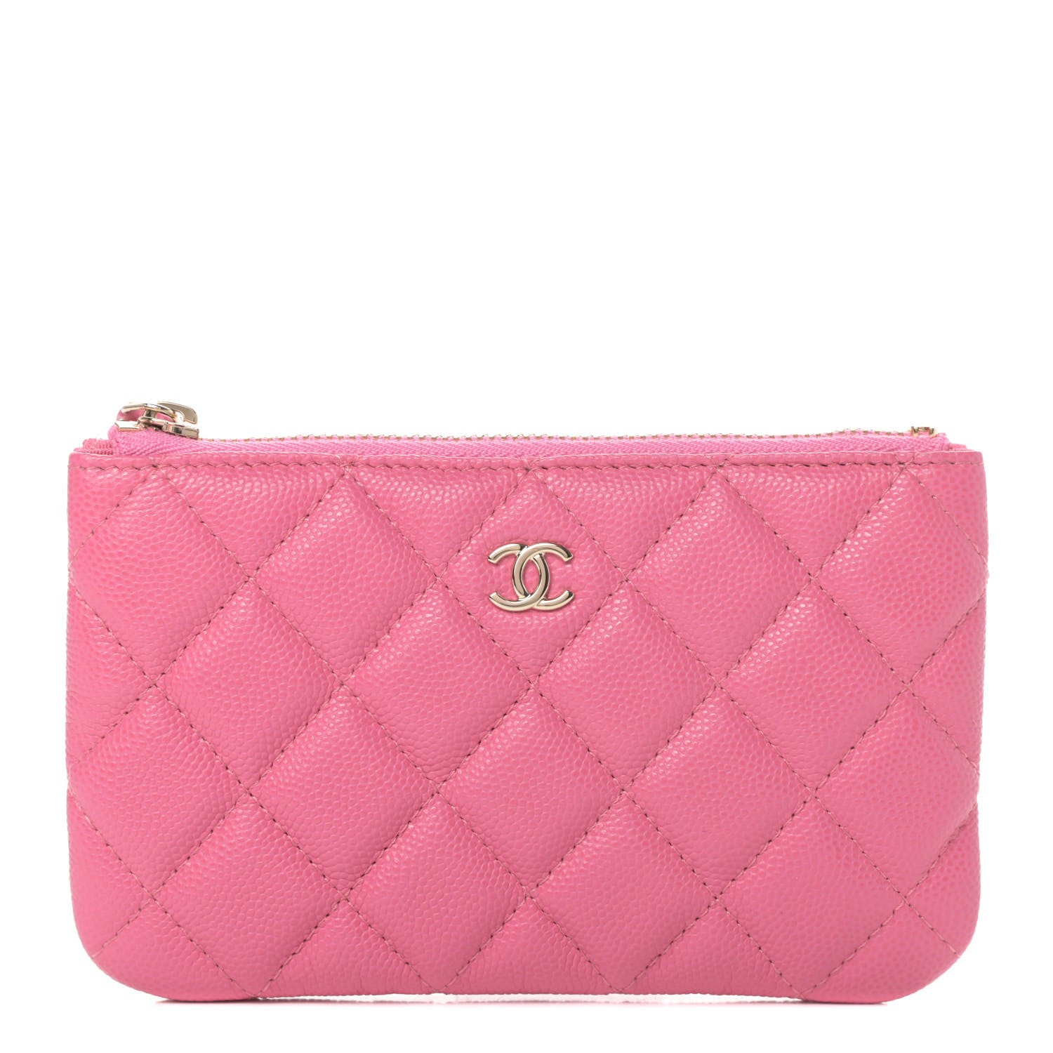 Chanel Caviar Quilted Small Cosmetic Case Pink 1 of 7