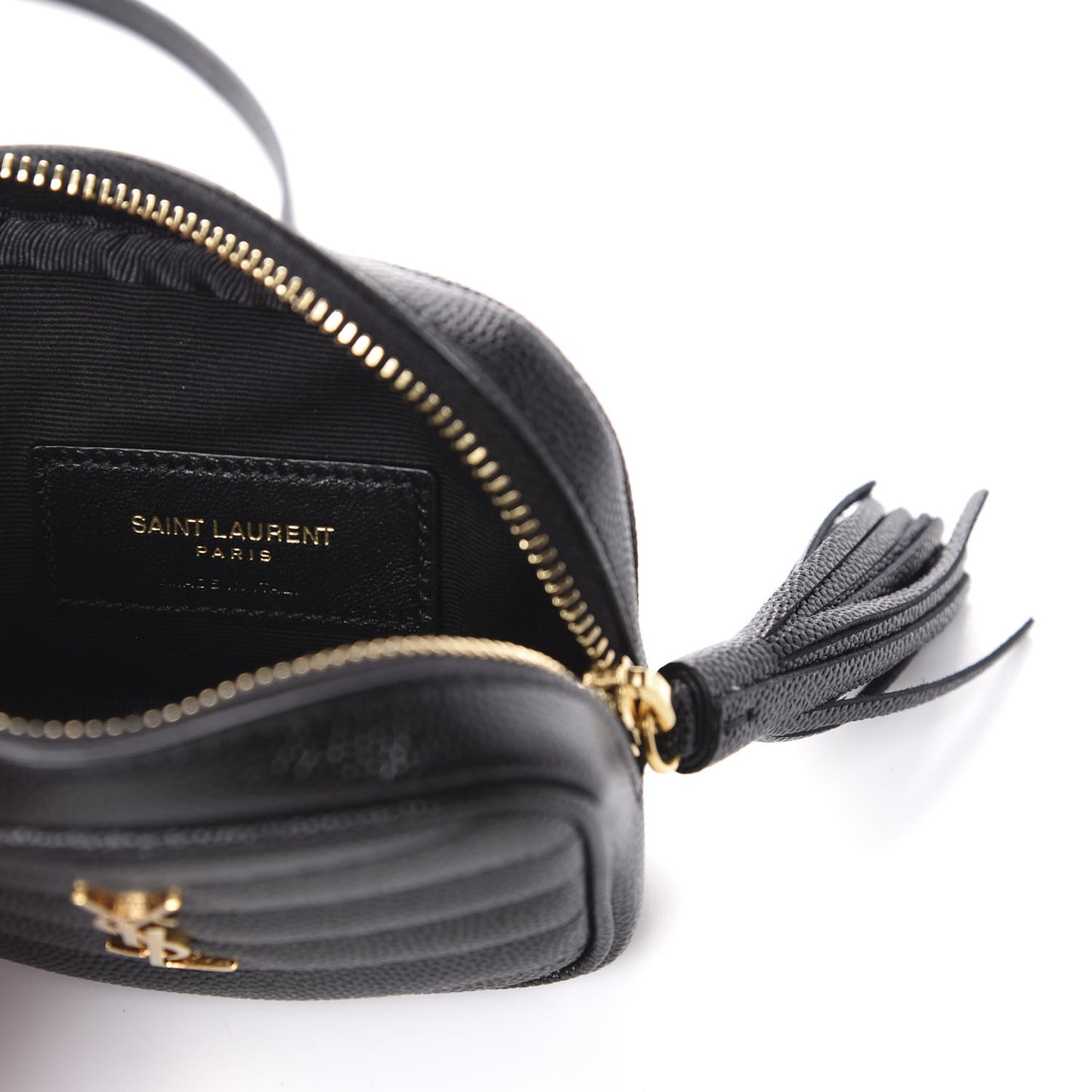 Grain De Poudre Matelasse Monogram Baby Lou Camera Bag Black