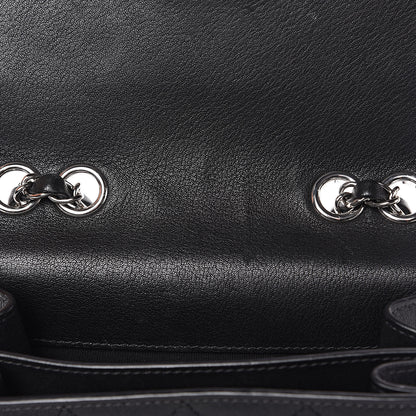 Chanel Grained Calfskin Quilted Small CC Box Flap Black 14 of 14