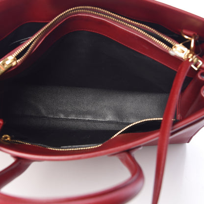 Saint Laurent Calfskin Small Sac De Jour Oxblood 7 of 12