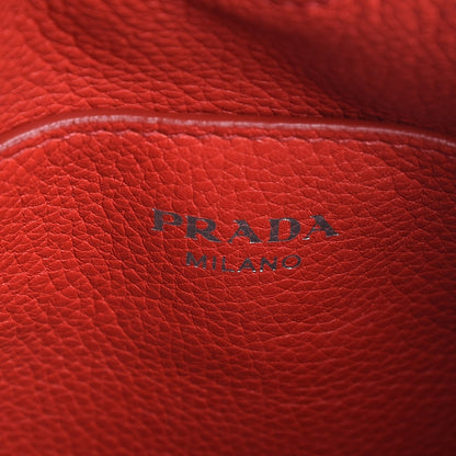 Prada Vitello Daino Chain Hobo Lacca 6 of 8
