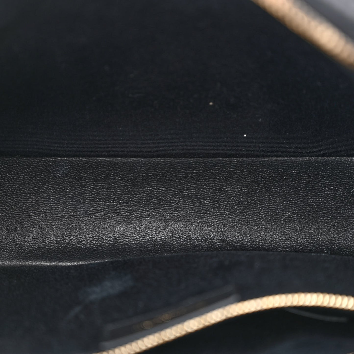 Lambskin Quilted Le Maillon Chain Strap Crossbody Black