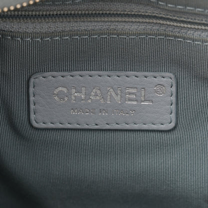 Chanel Aged Calfskin Quilted Medium Gabrielle Hobo Light Blue 6 of 13