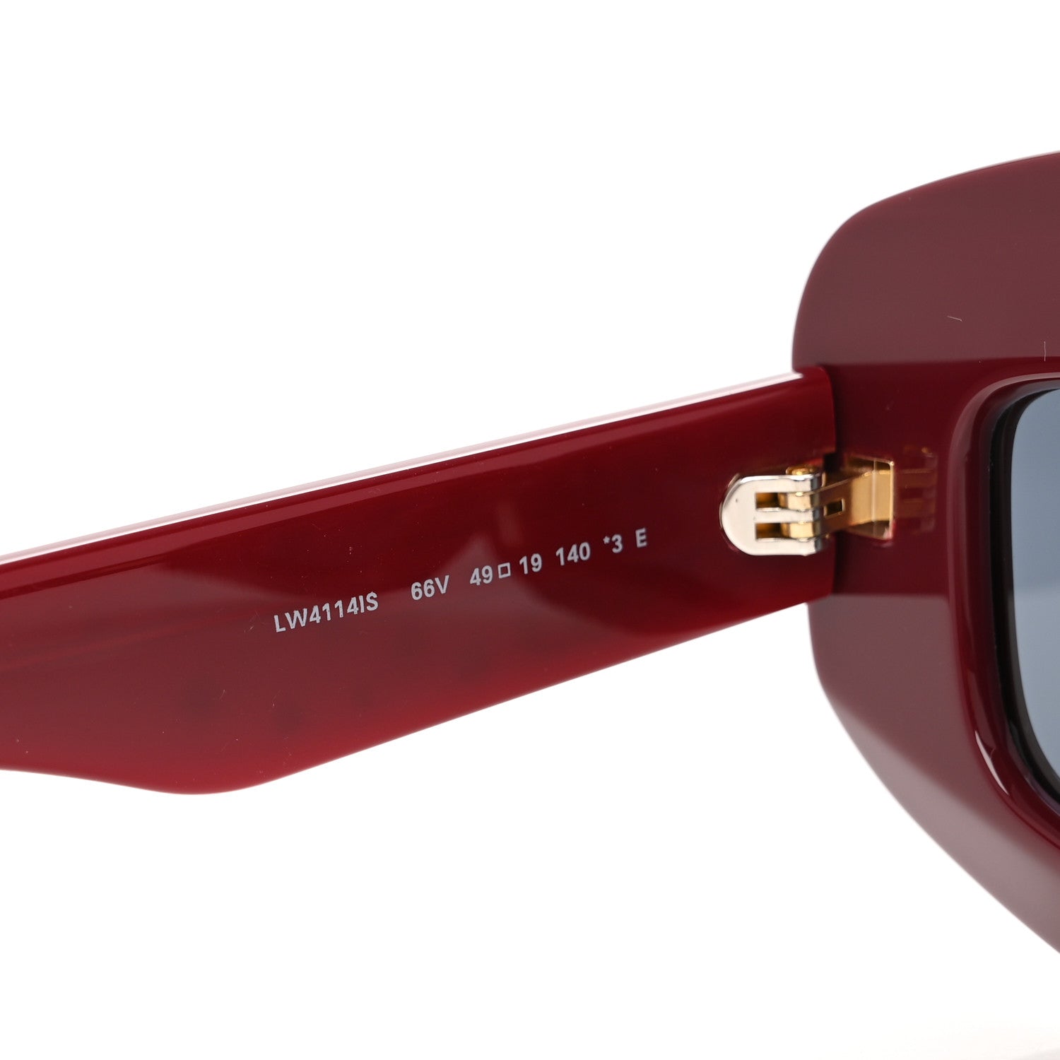 Loewe Acetate Cat Eye Sunglasses LW4114IS Opaline 6 of 7