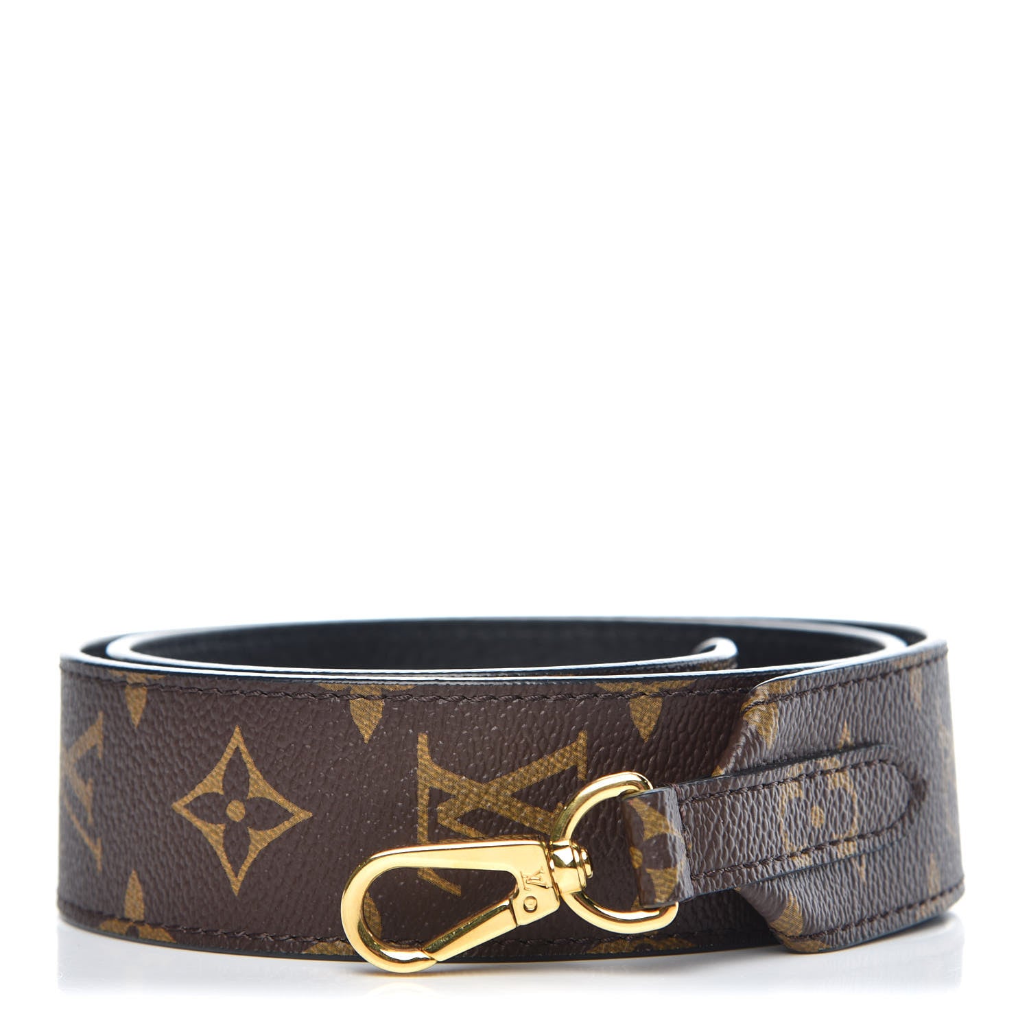Louis Vuitton Monogram Bandouliere Shoulder Strap Black 1 of 6