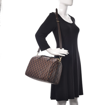 Louis Vuitton Damier Ebene Speedy Bandouliere 30 3 of 11