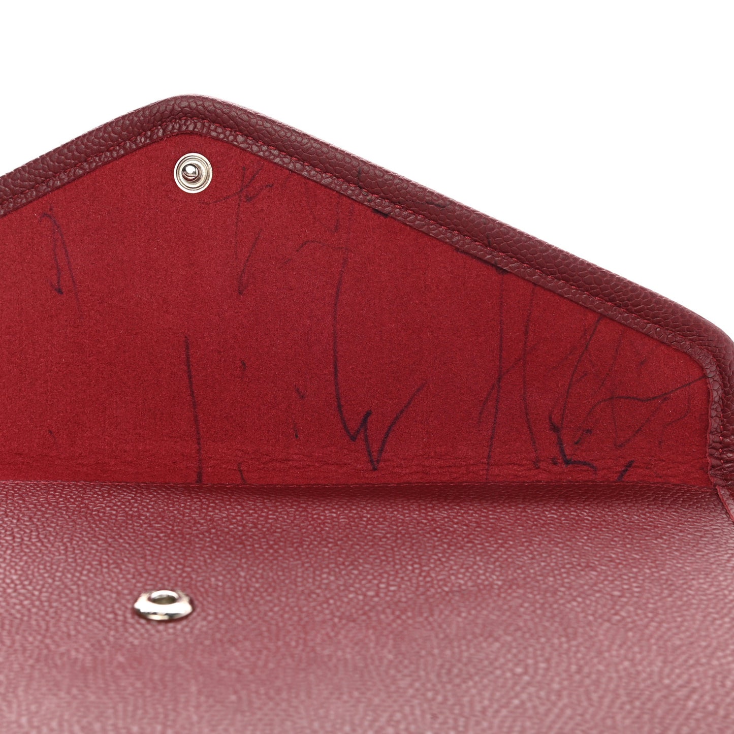 Caviar CC Envelope Pouch Red