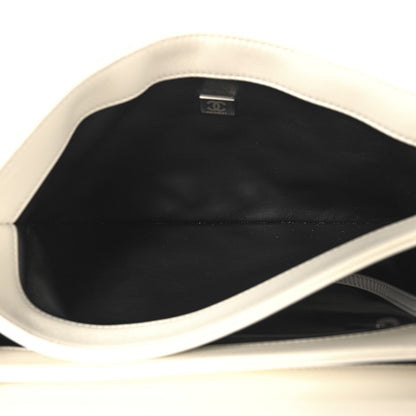 Chanel Lambskin Quilted Medium Trendy CC Dual Handle Flap Bag White 6 of 12