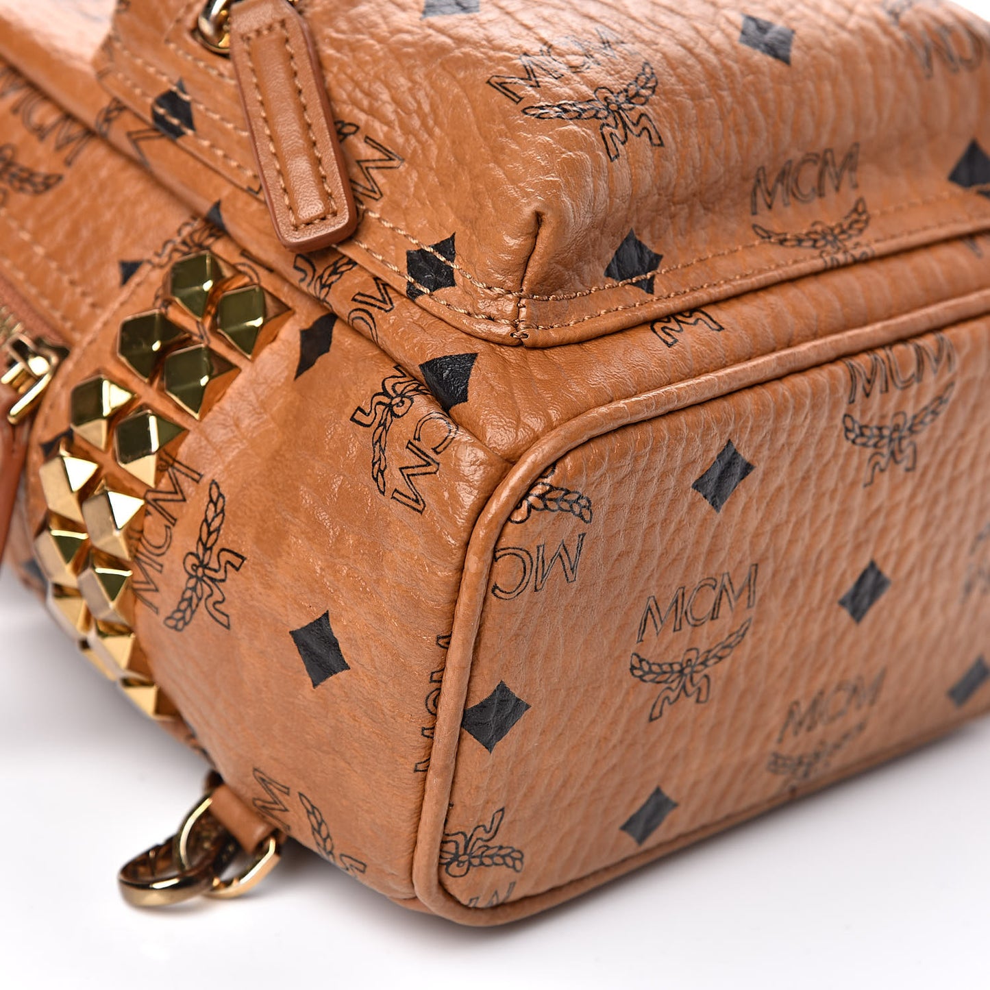 Visetos Side Stud X-Mini Stark Bebe Boo Backpack Cognac