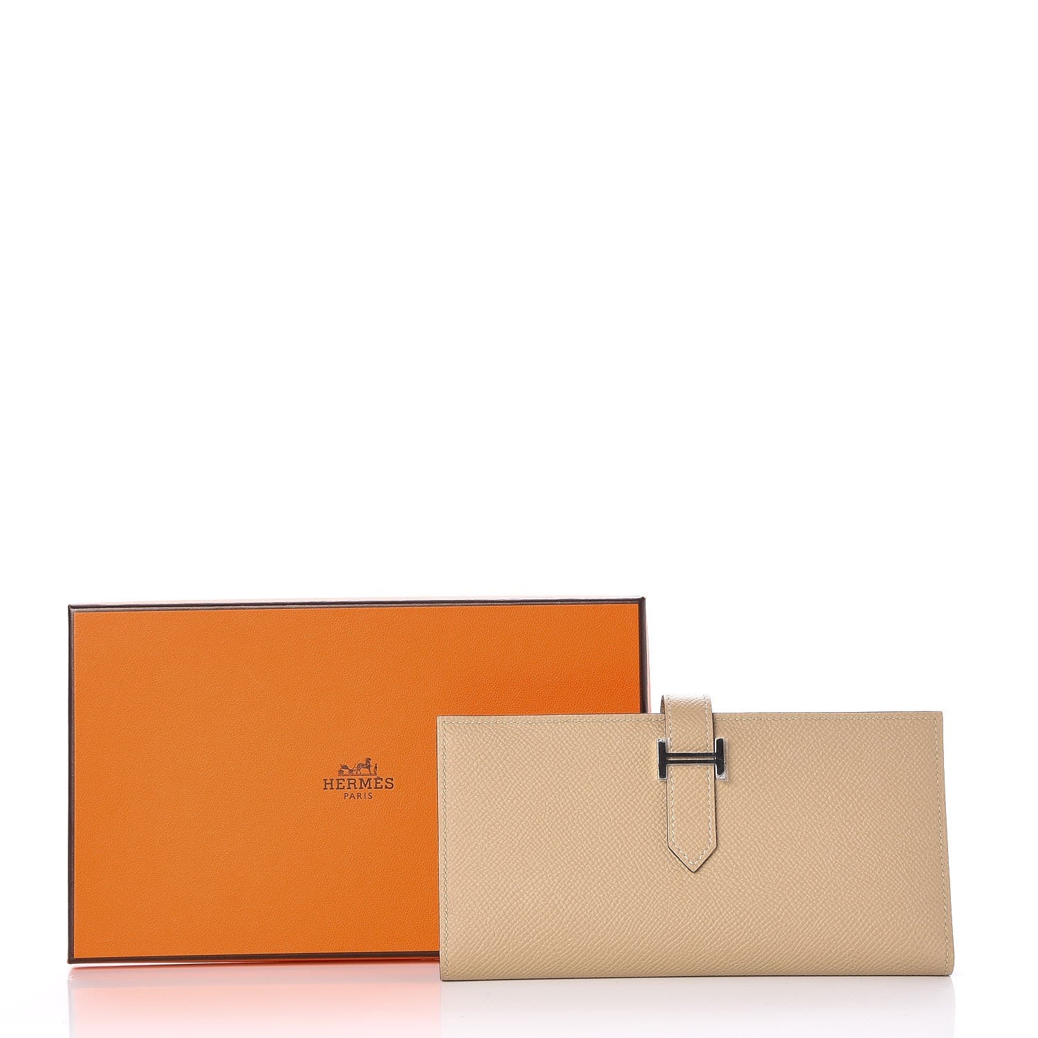 Hermes Epsom Bearn Gusset Wallet Trench 8 of 8