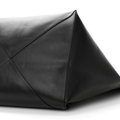 Loewe Shiny Calfskin XXL Puzzle Fold Tote Black 9 of 14